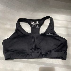 Adidas sports bra black medium support